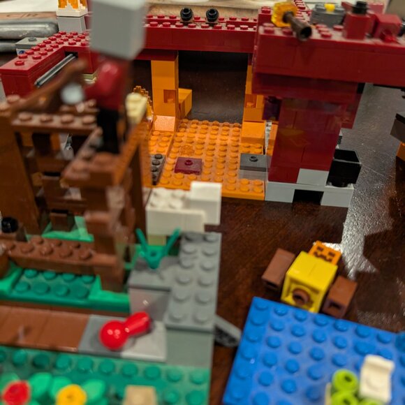 ⛏️ LEGO Minecraft Lot – Minifigs, Terrain, TNT, Mobs – Incomplete Sets - Picture 7 of 8
